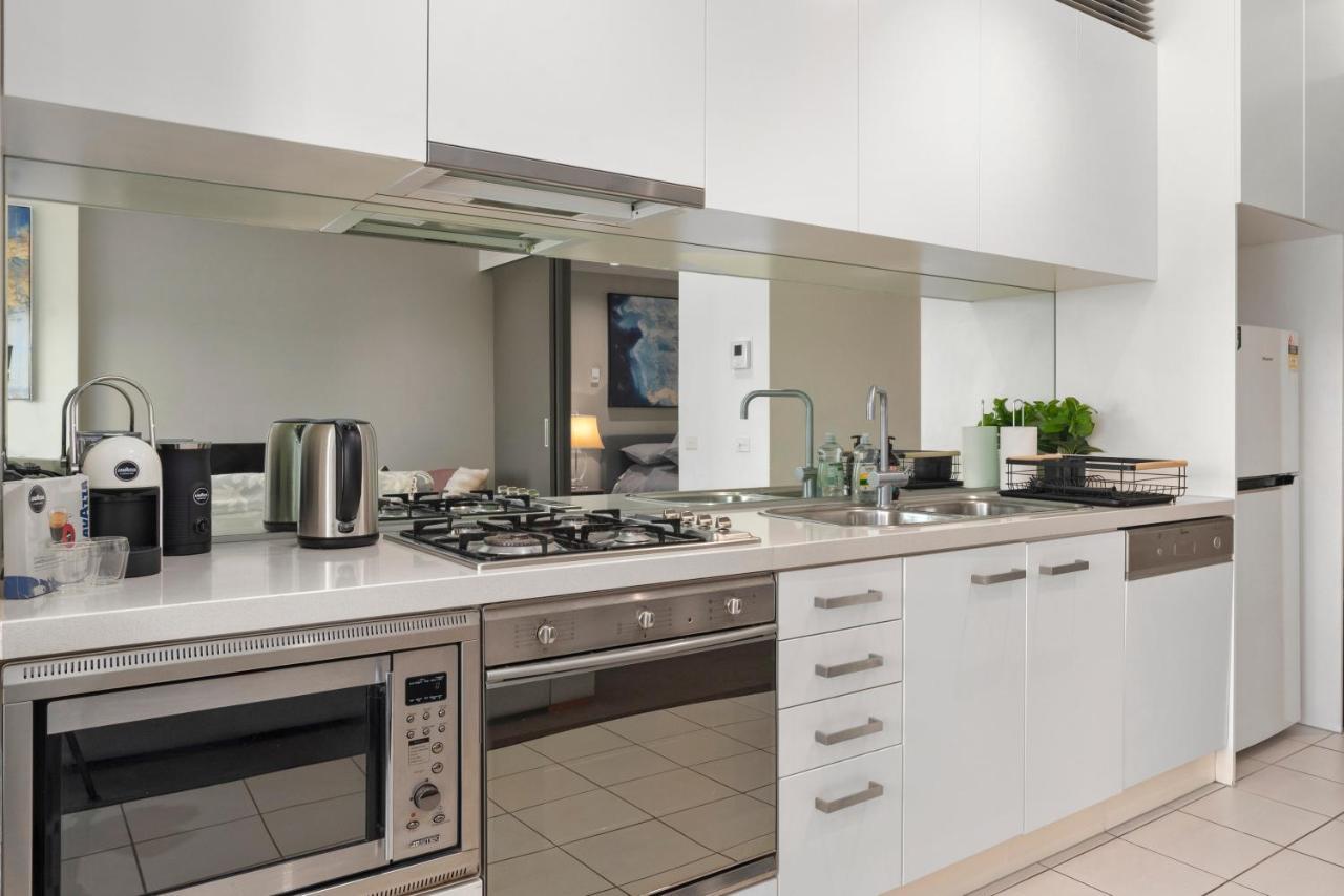 Sophisticated Designer Condo W River & City Views Melbourne Buitenkant foto